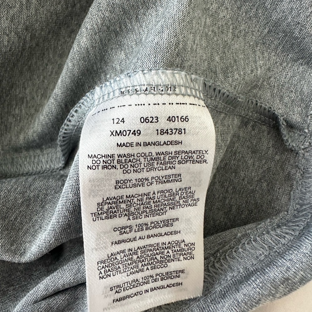 Columbia  Mens Gray Omni Wick Short Sleeve regular fit XL - Picture 5 of 6
